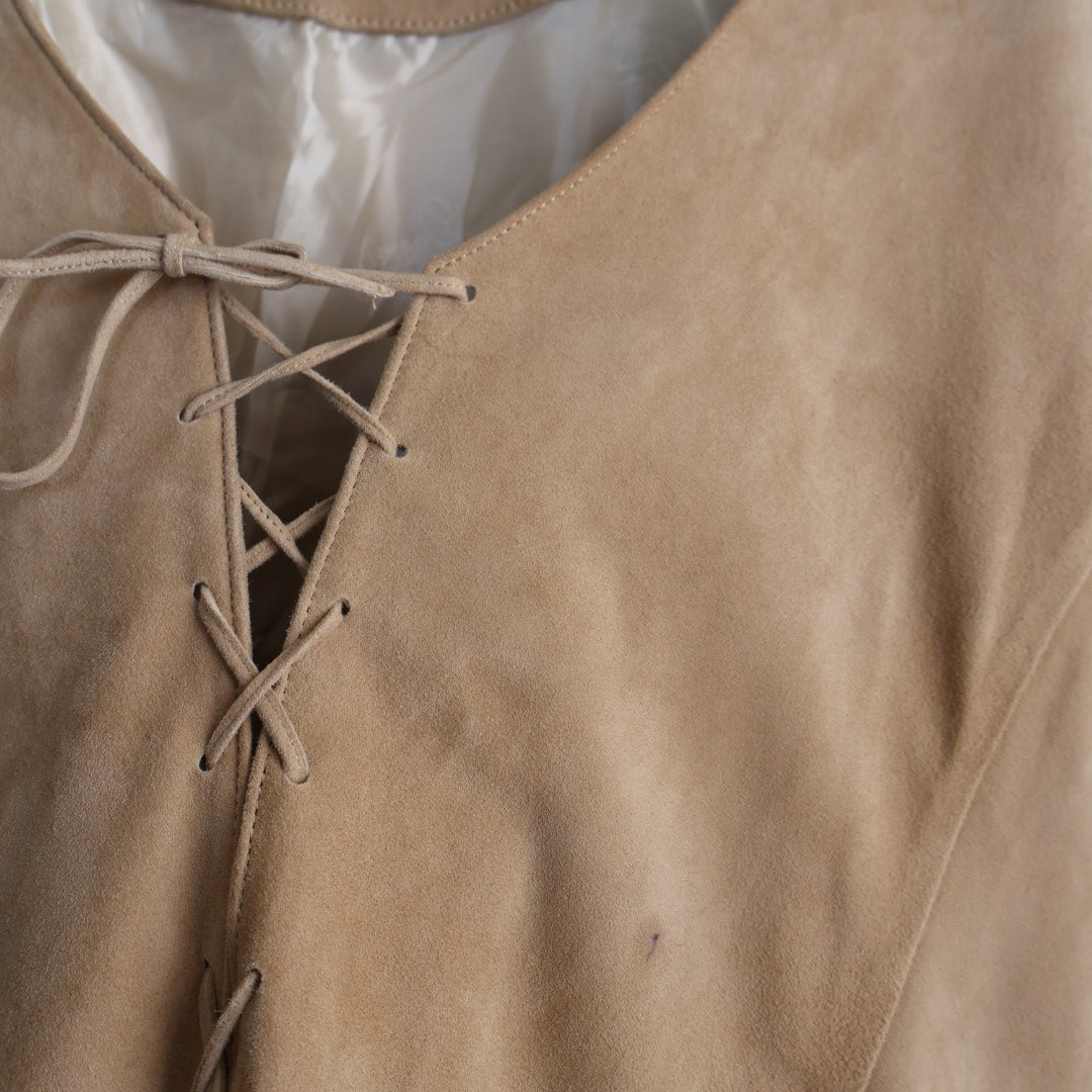 Leather/ Suede shirt
