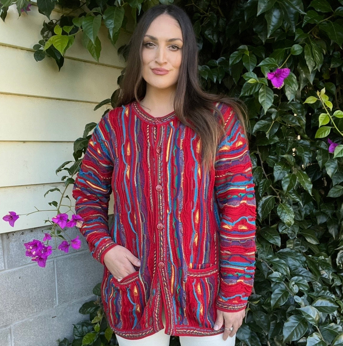 Purely Australian wool cardigan