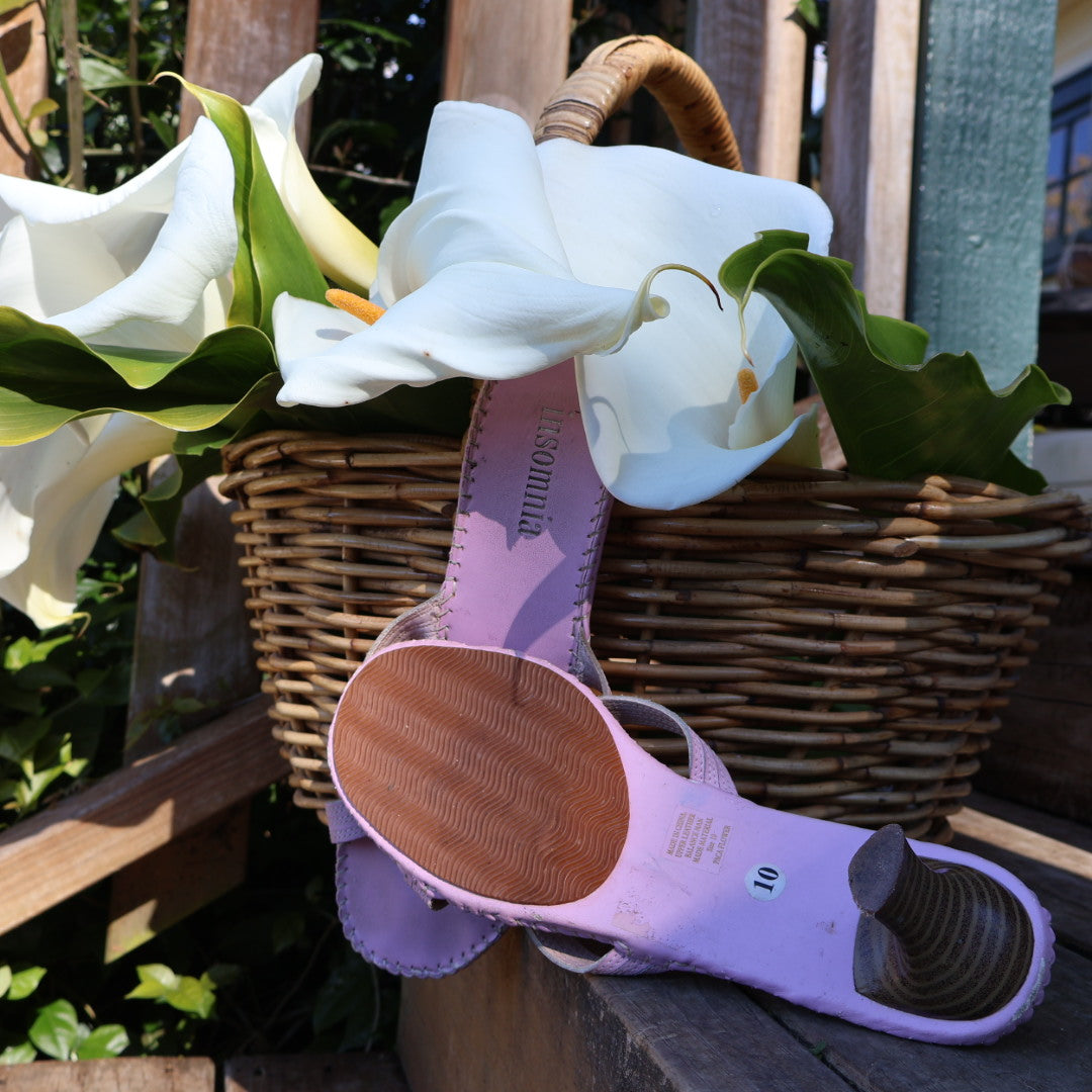 Y2K insomnia flower sandals