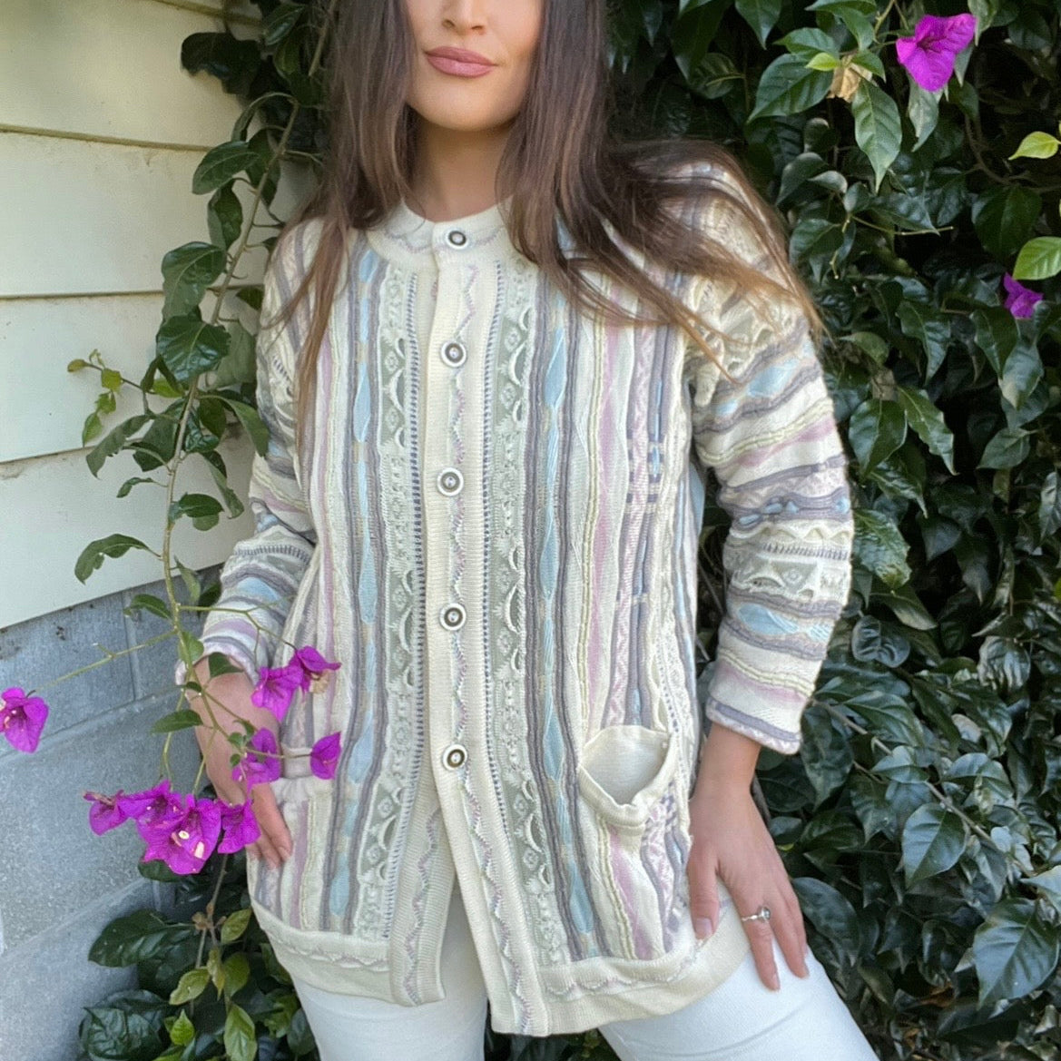 Purely Australian wool cardigan
