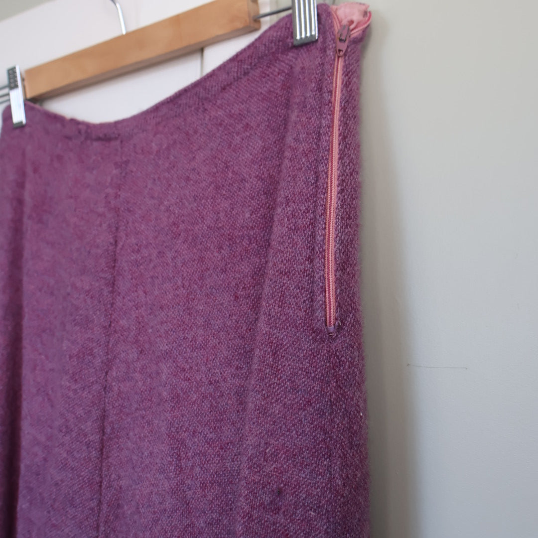 Woolen handmade maxi skirt