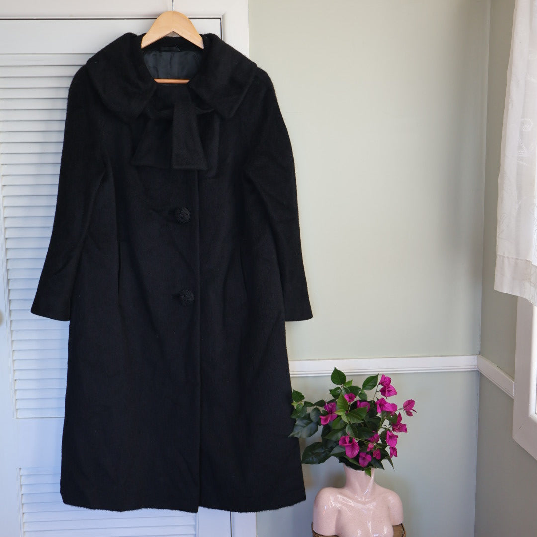 Vintage wool & alpaca coat