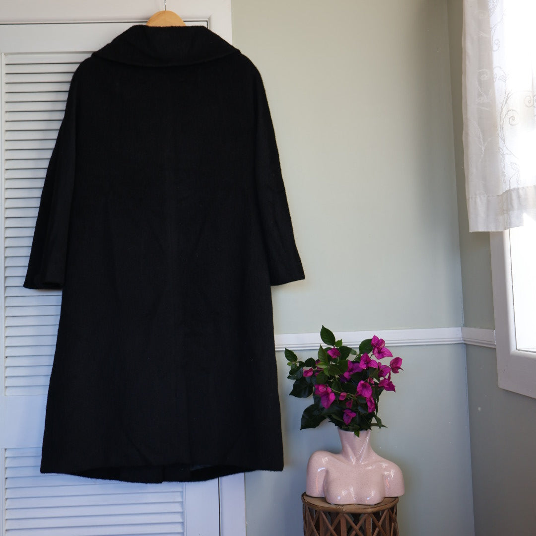 Vintage wool & alpaca coat