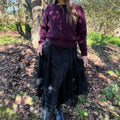 Juo midi skirt