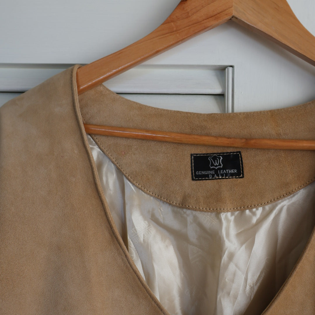 Leather/ Suede shirt