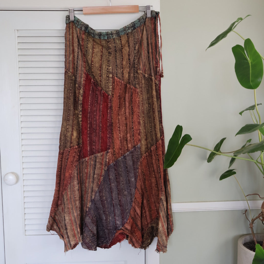 Patchwork Maxi skirt