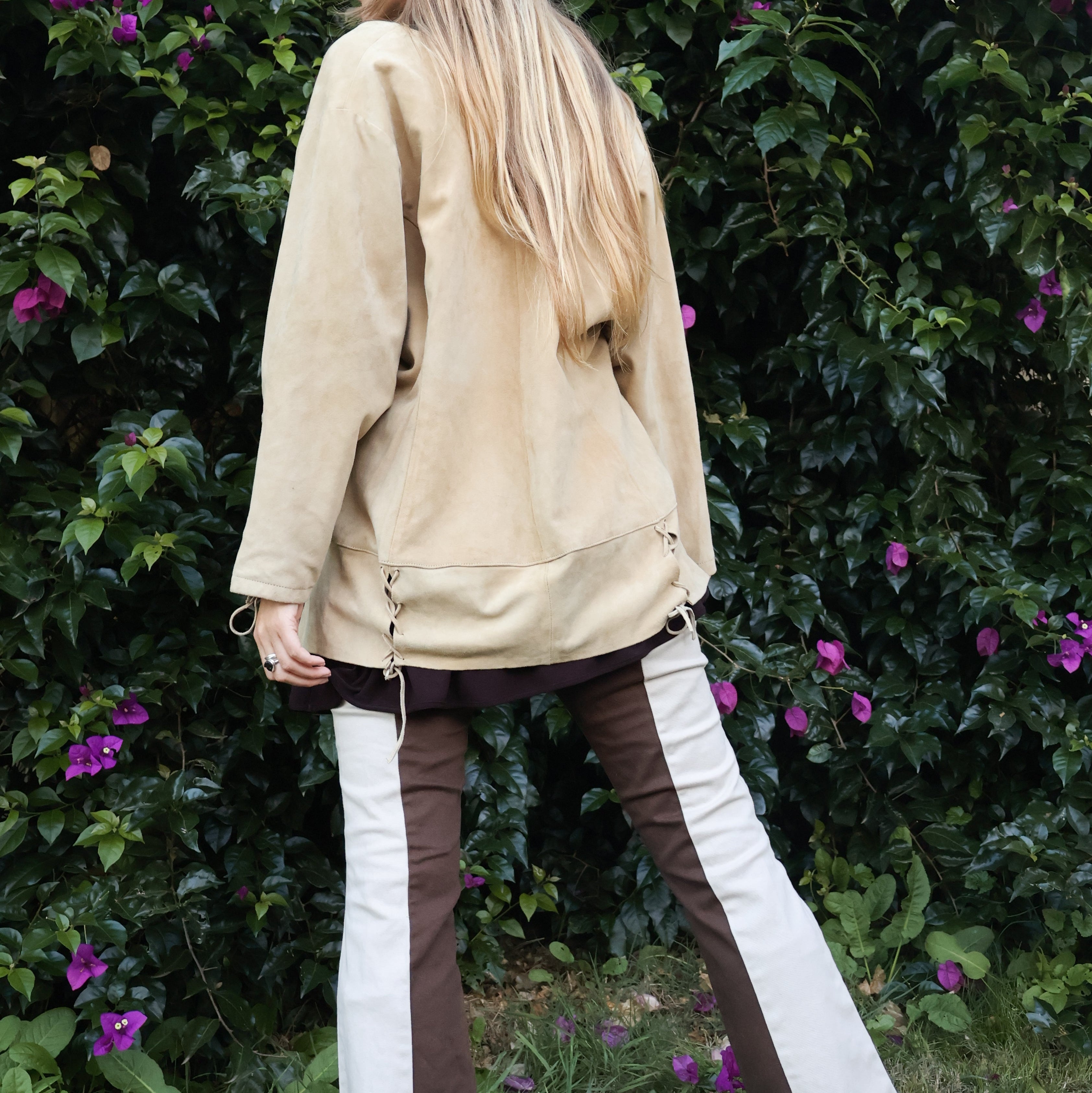 Leather/ Suede shirt