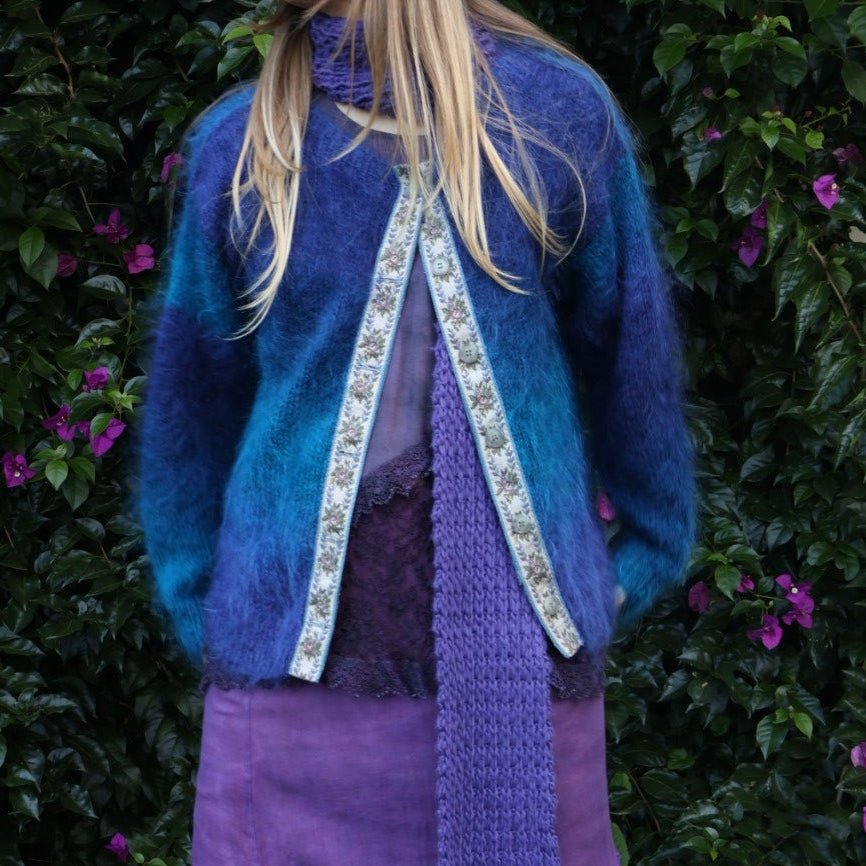 Fluffy Mohair cardigan