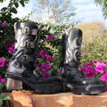 Vintage New Rock leather boots