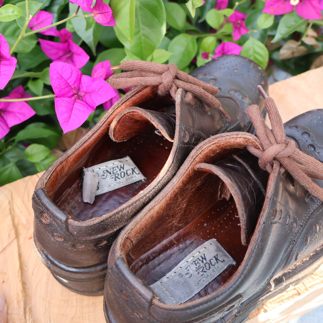 Vintage Leather New Rock shoes